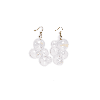 Pink Bubble Earrings