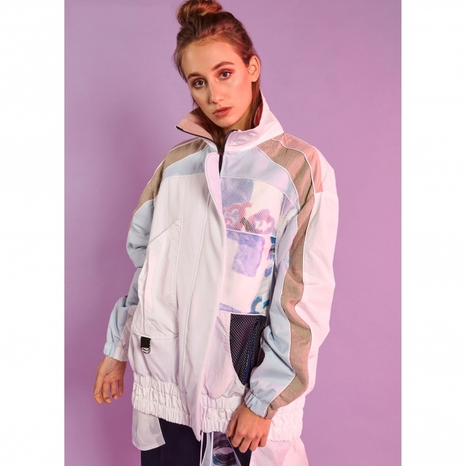 Printed Windbreaker