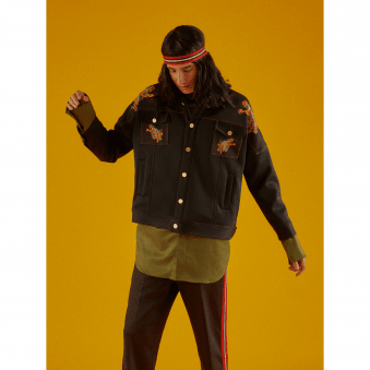 Marbles Toy Guns Print Jacket