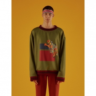Marbles Toy Guns Print Roundneck Jumper