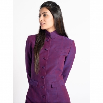 Signature Plum Coat