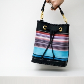 Silk Leather Bucket Bag(Limited Edition)