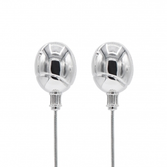 Sphere Shape Earring with Snake Chain