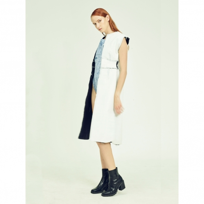 SS20 Made To Order Raw Edged Reversible Neoprene Coat
