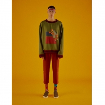 Straight-Leg Wool Trousers