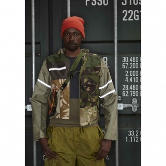 THE BLOCK CAMO WINDBREAKER