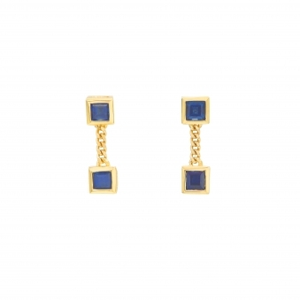 The Dainty Sapphire Earrings