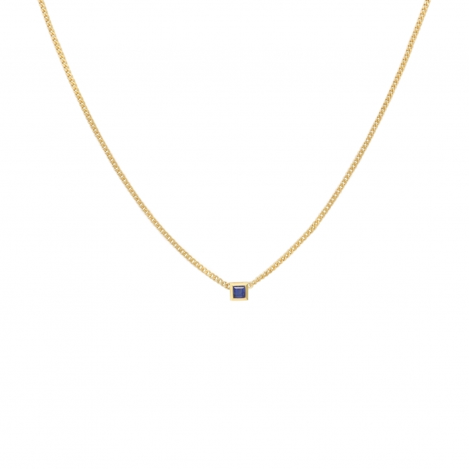 The Dainty Sapphire Necklace