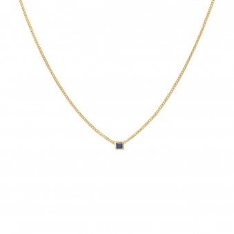 The Dainty Sapphire Necklace