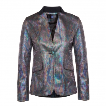 Rainbow Oil Effect Jacket