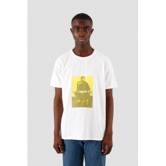 White Yellow Yaa Asantewaa Portrait T-Shirt