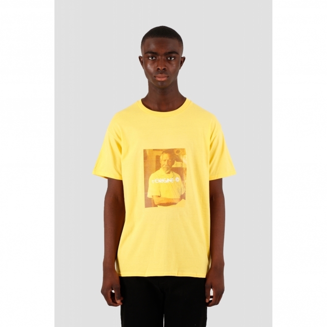 Yellow Amon Kotei Portrait T-Shirt