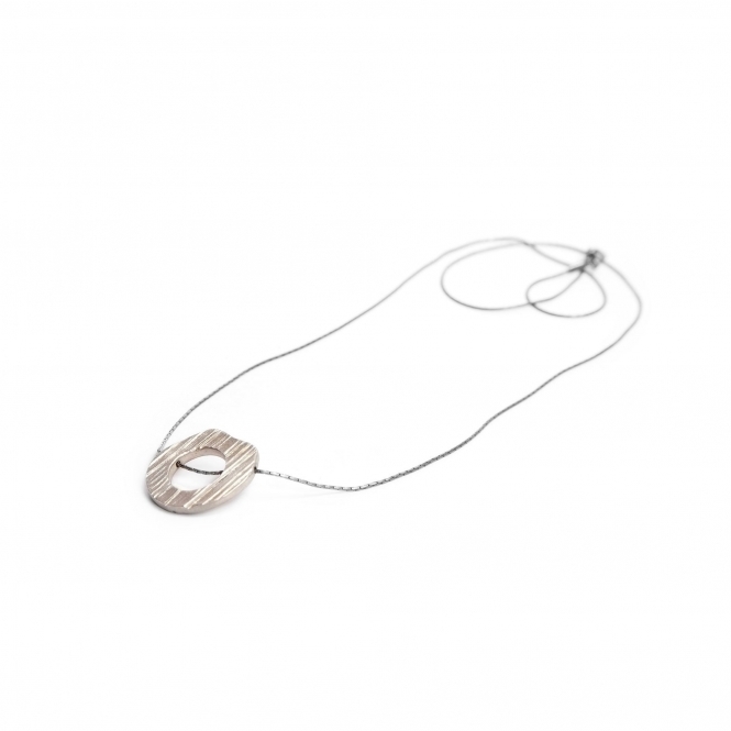 Silver Center Necklace