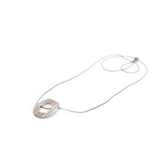 Silver Center Necklace