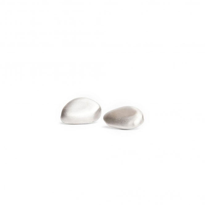 Silver Pebbles Earrings