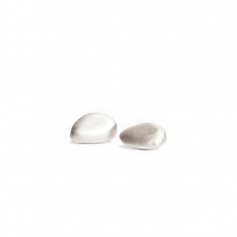 Silver Pebbles Earrings